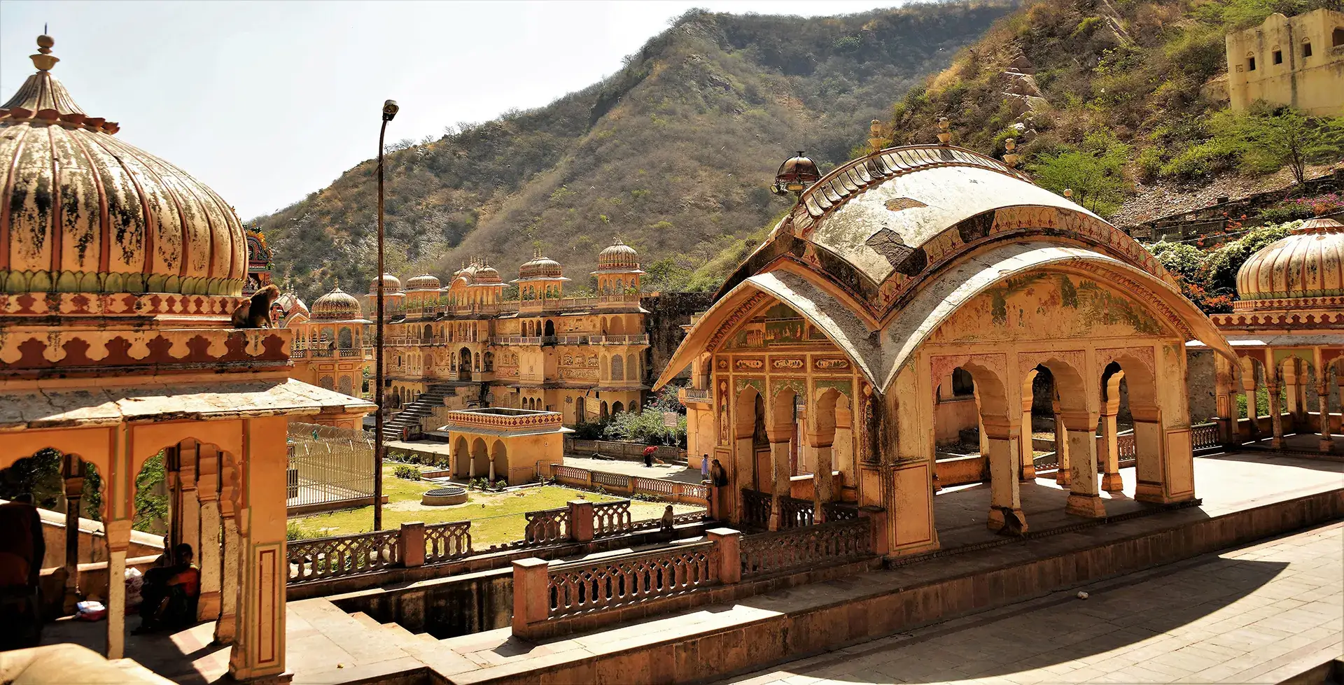 Part of Galtaji Temple Complex