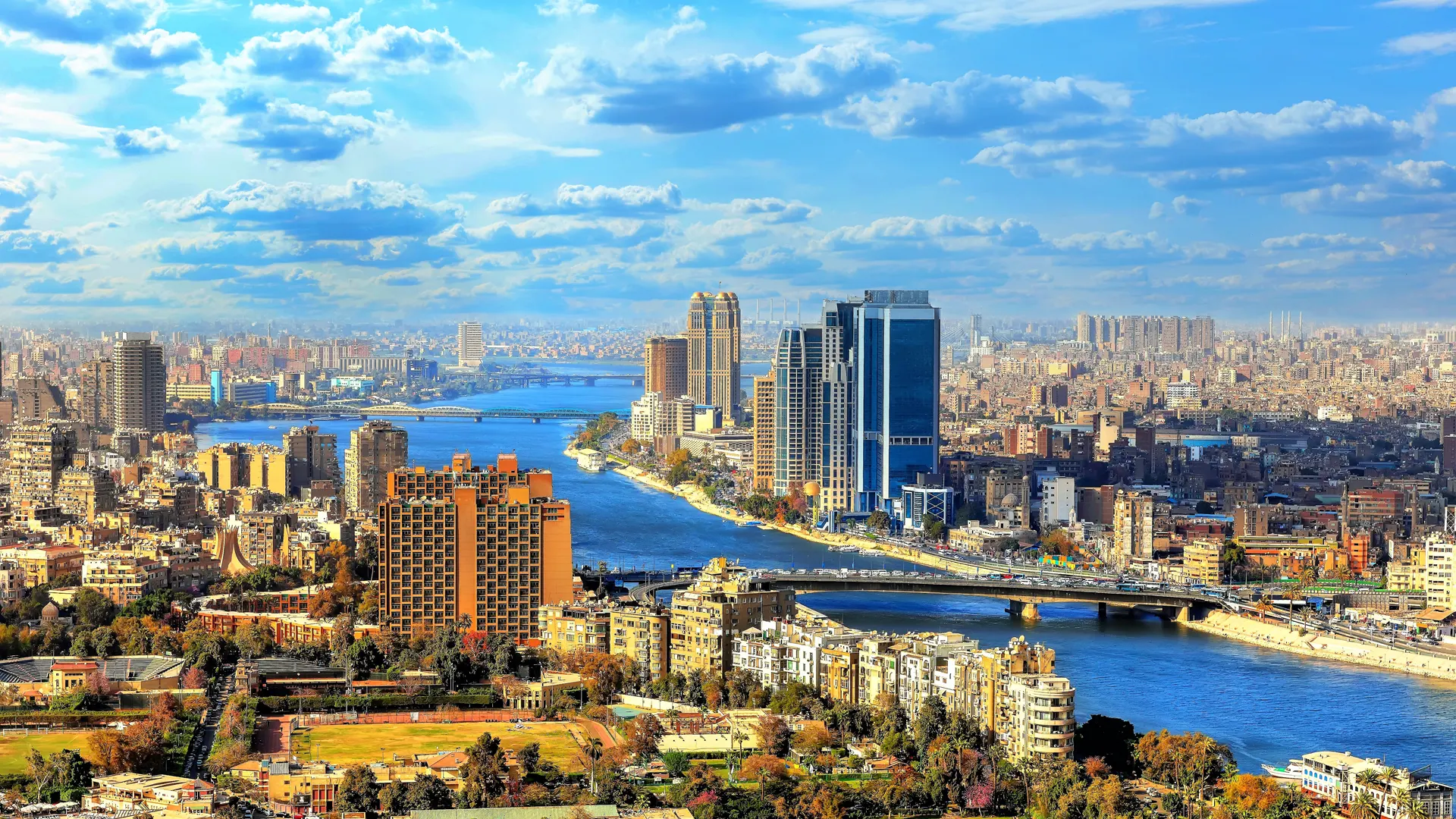 Cairo and The Nile
