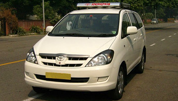 Toyata Innova India Tourist Vehicle