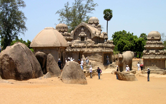 Monuments at Mahabalipuram