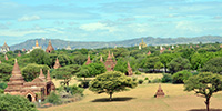 Temples in Bagan, Myanmar (Burma) - 1 - 