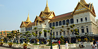 The Grand Palace in Bangkok, Thailand - 