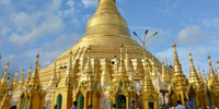 It is one of the most famous pagoda in the world and the main attraction of Yangon, locally known as Shwedagon Pagoda. Myanmar - Shwe Dagon Pagoda