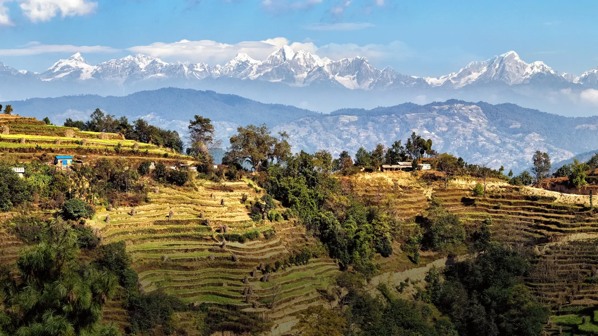 Nepal Mountains Dhulikhel