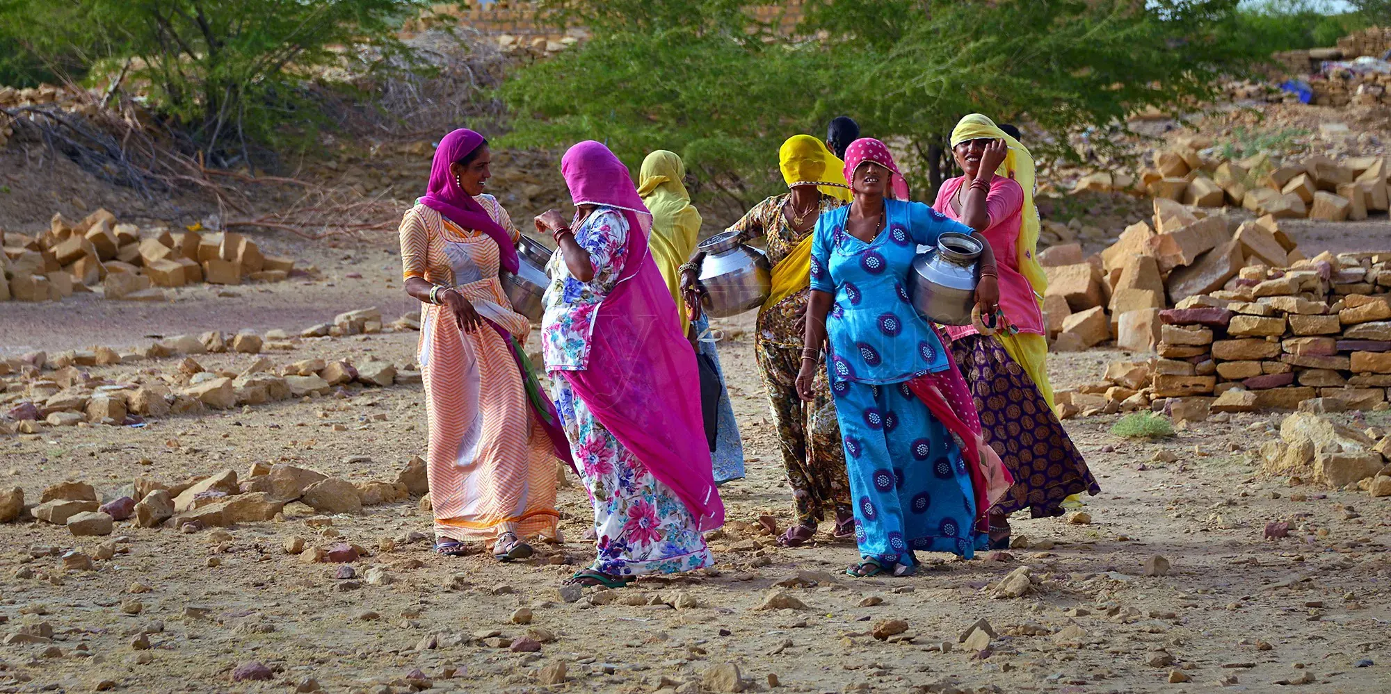 Rajasthani Villagers