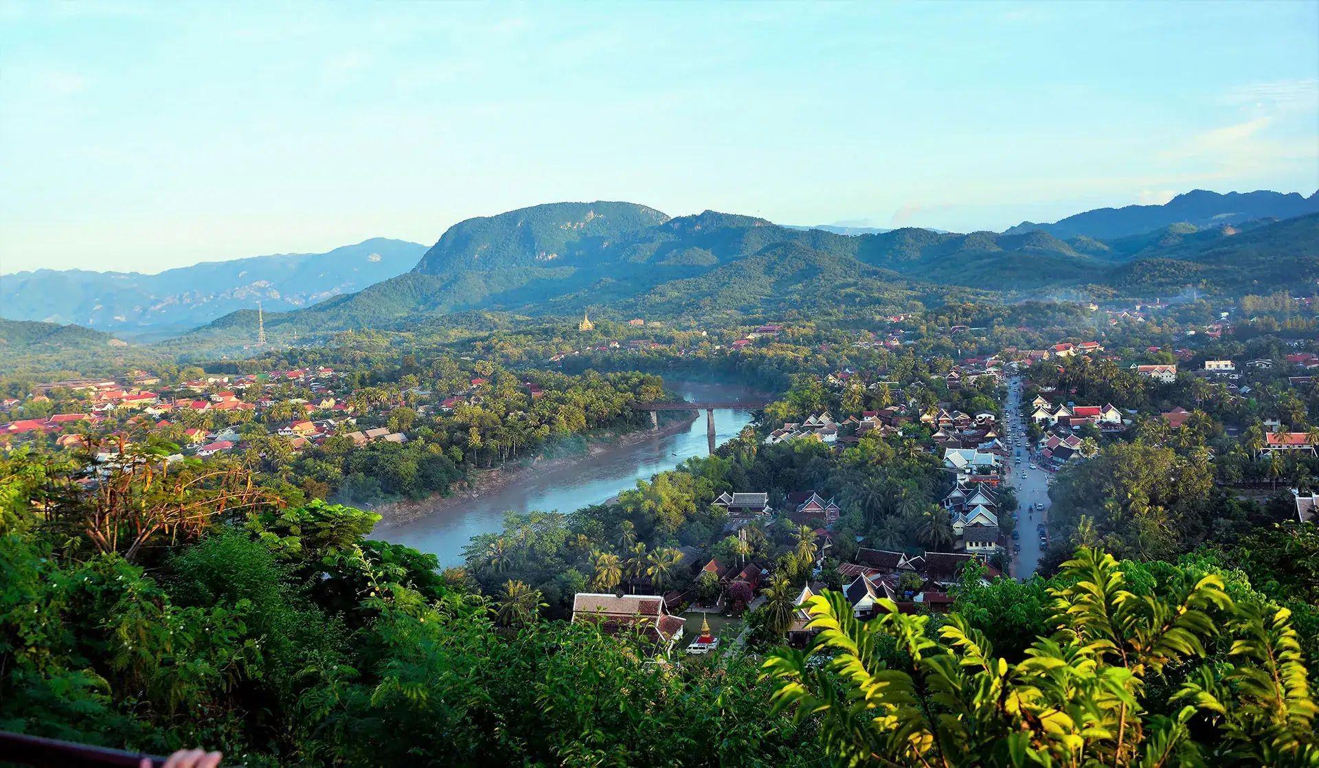 Luang Prabang from Phousi Mountain